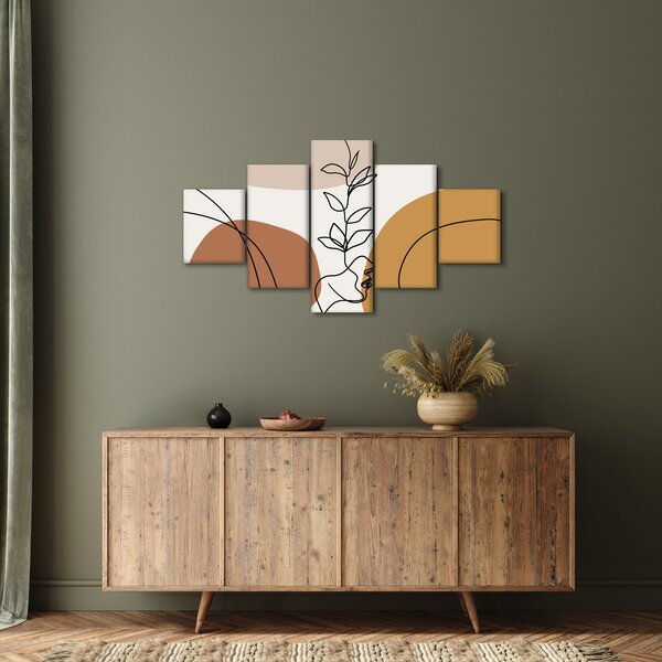 Obraz - Boho Shapes (125x70 cm)