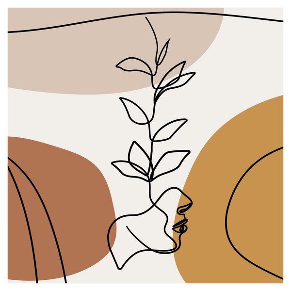 Obraz - Boho Shapes (30x30 cm)