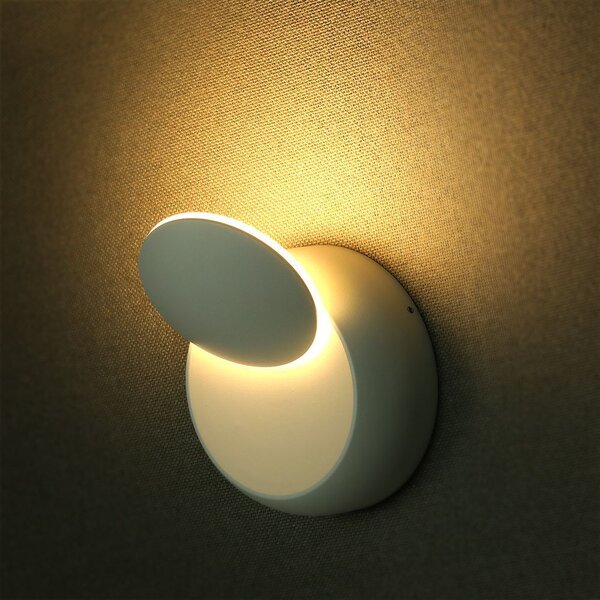 LED Solution Bílé LED nástěnné svítidlo nastavitelné designové 5W 217093