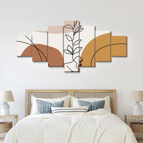 Obraz - Boho Shapes (210x100 cm)