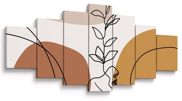 Obraz - Boho Shapes (210x100 cm)