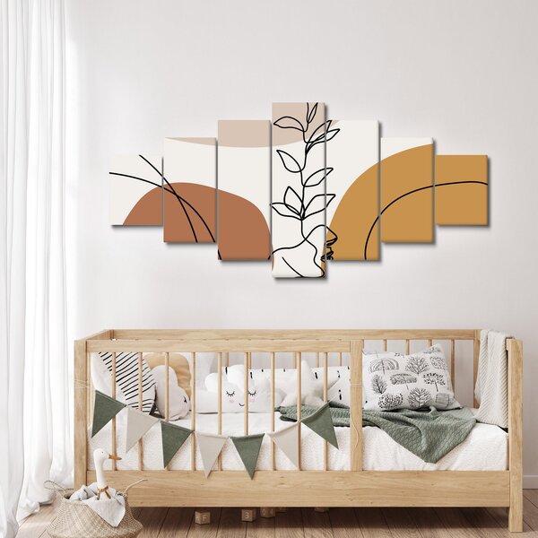 Obraz - Boho Shapes (210x100 cm)