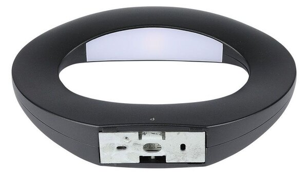 LED Solution Černé LED nástěnné svítidlo oválné designové 9W 218309