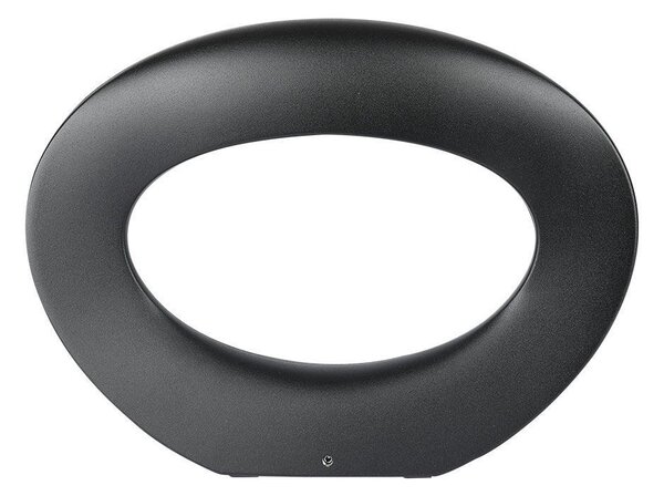 LED Solution Černé LED nástěnné svítidlo oválné designové 9W 218309