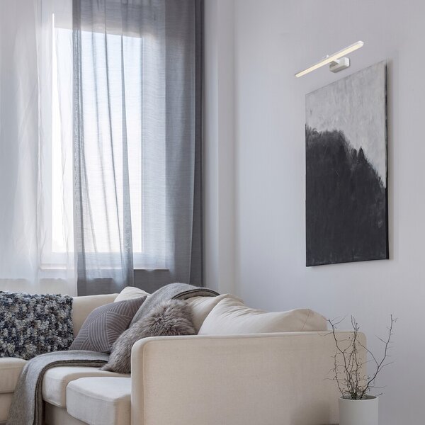 Rabalux Bílé LED svítidlo nad zrcadlo Nabil 15W polohovatelné 71148