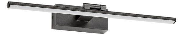 Rabalux Černé LED svítidlo nad zrcadlo Gaten 8W polohovatelné 78001