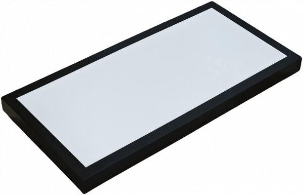 Stropní Svítidlo obdélníkový Ecolight 60 x 30 cm černý