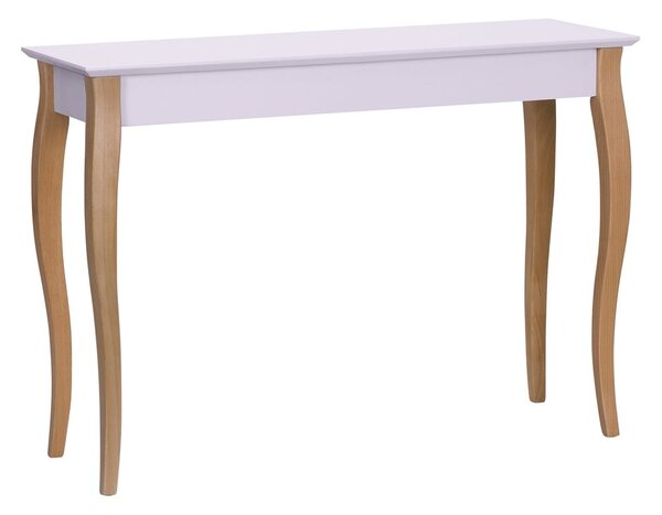 Růžový odkládací stolek Ragaba Console, délka 105 cm