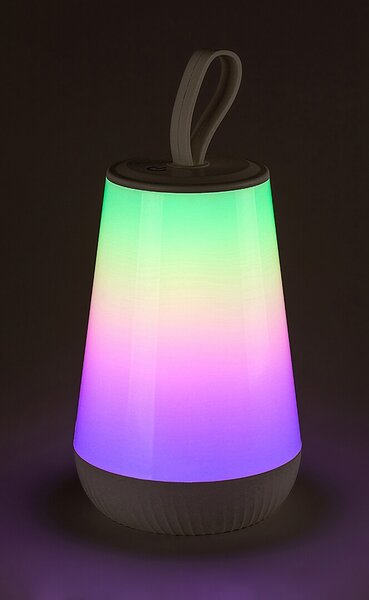 Rabalux Bílá přenosná LED RGB lampa Franco 2W 76019