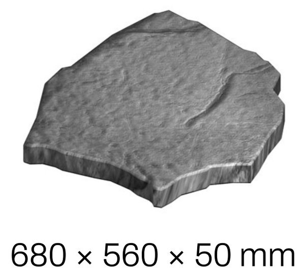 Betonový kámen pod ohniště – EBONY