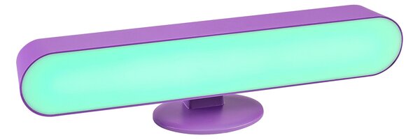 Rabalux Fialová LED RGB nabíjecí lampa Parker 3W s DO 76017