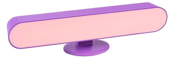 Rabalux Fialová LED RGB nabíjecí lampa Parker 3W s DO 76017