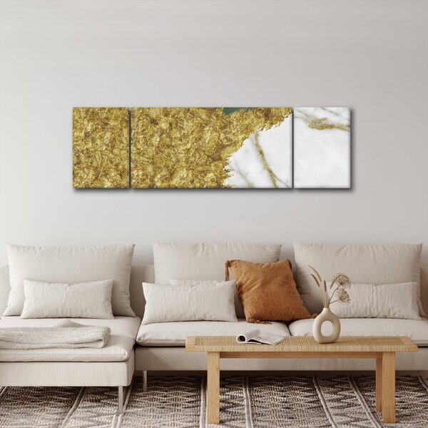 Obraz - Zelený mramor N⁰2 (170x50 cm)