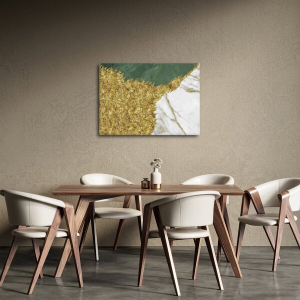 Obraz - Zelený mramor N⁰2 (70x50 cm)