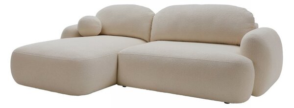 Rohová sedací souprava Monty (světlobéžová)