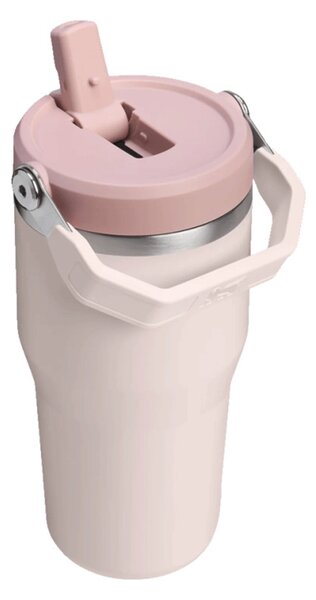 Stanley IceFlow Flip Straw 2.0 Tumbler 600 ml Rose Quartz