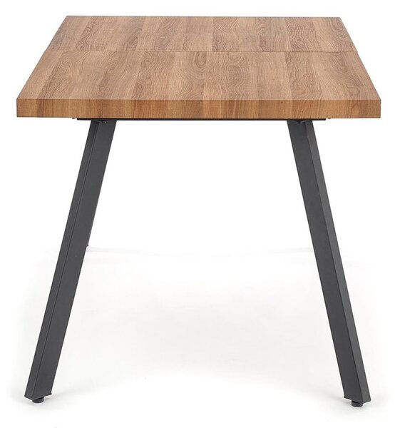 Jídelní stůl Berlin 160 cm, ořech medový / černá