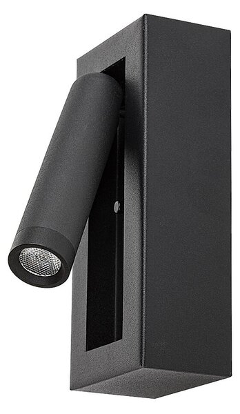 Rabalux Černé nástěnné LED svítidlo Gello 4W 71285