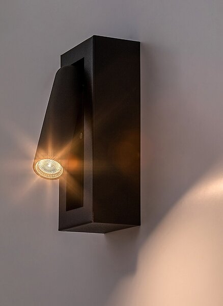 Rabalux Černé nástěnné LED svítidlo Gello 4W 71285
