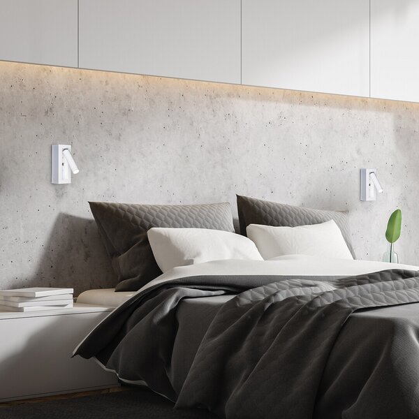 Rabalux Bílé nástěnné LED svítidlo Gello 4W 71286