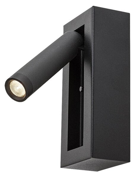 Rabalux Černé nástěnné LED svítidlo Gello 4W 71285