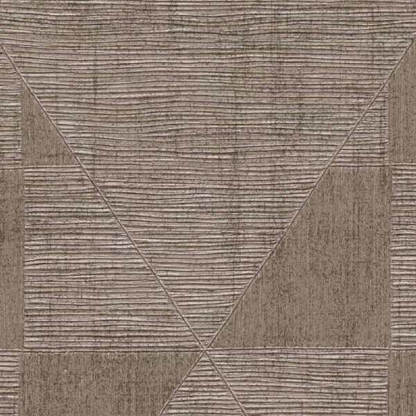 A.S. Création | Vliesová tapeta na zeď Titanium 3 38196-4 | 0,53 x 10,05 m | metalická, hnědá