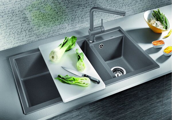 Blanco Metra 9 granitový dřez 86x50 cm černá 525936