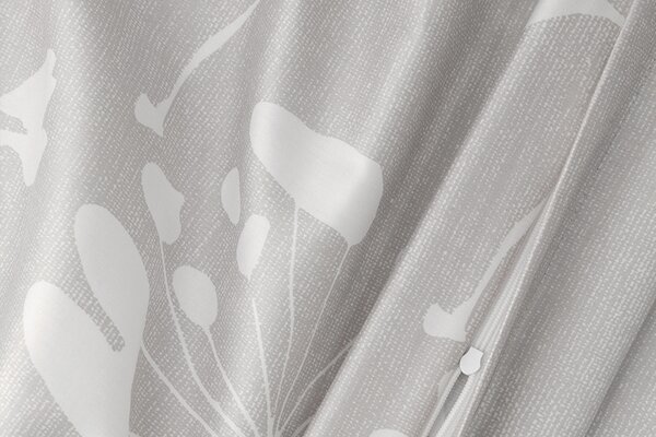Florella Saténové povlečení Bree Silber Satin Rozměr: 70x90 + 140x200 cm