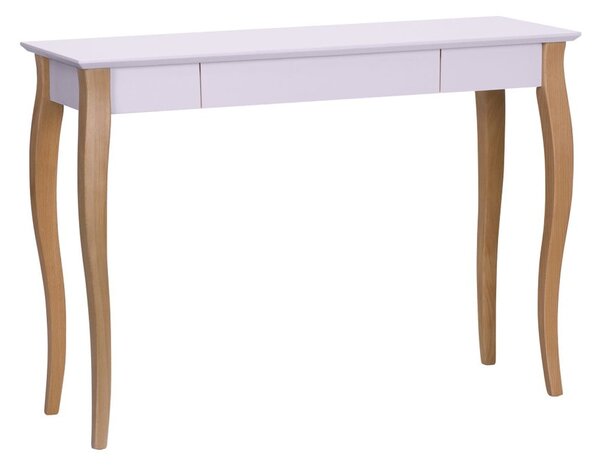 Růžový psací stůl Ragaba Lillo, délka 105 cm