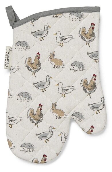 Utěrky a chňapka v sadě 4 ks Country Animals – Cooksmart ®