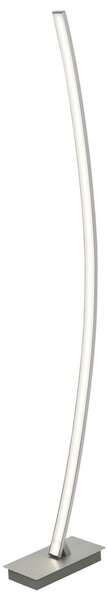 Rabalux Stříbrná stojací LED lampa Addison 28W 4490