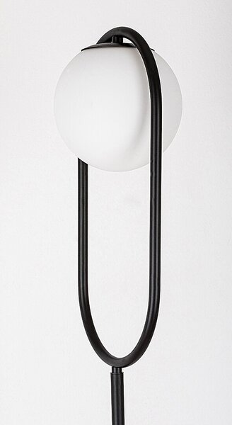Rabalux Černá stojací lampa Ghita pro žárovku E27 74029