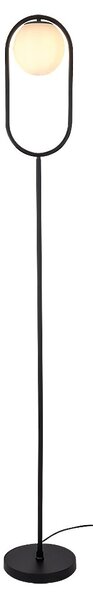 Rabalux Černá stojací lampa Ghita pro žárovku E27 74029