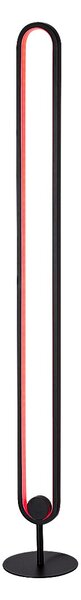Rabalux Černá stojací LED RGB lampa Barto 19W s DO 74051