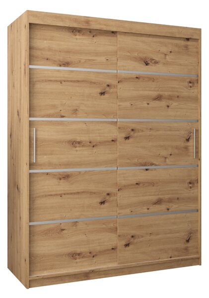 Šatní skříň 150 cm Verika 1 150 (dub artisan)