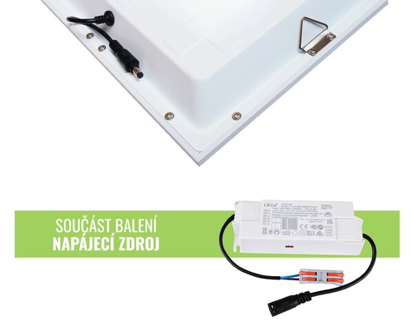 LED Solution Bílý podhledový LED panel 30 x 120cm 16-35W Premium 191445