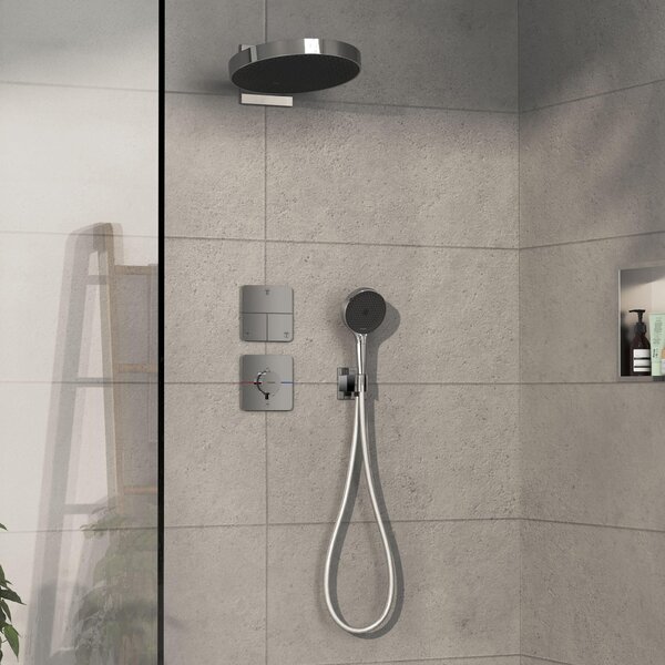 Hansgrohe ShowerSelect Comfort Q sprchová baterie pod omítku s termostatem chrom 15589000