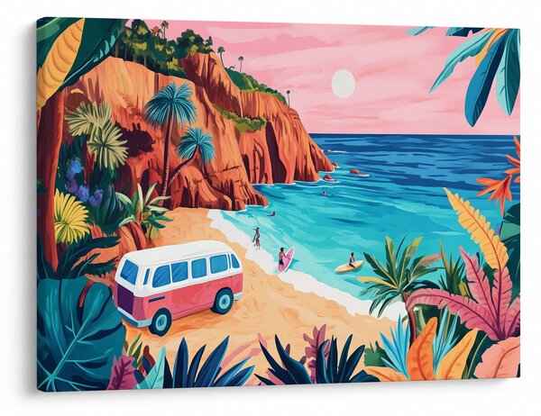 Obraz - Karavan u oceánu (70x50 cm)