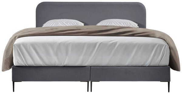 POSTEL BOXSPRING, 180/200 cm, šedá MID.YOU - Online Only postele, Online Only