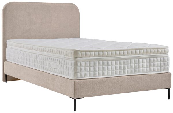 POSTEL BOXSPRING, 120/200 cm, béžová MID.YOU - Online Only postele, Online Only