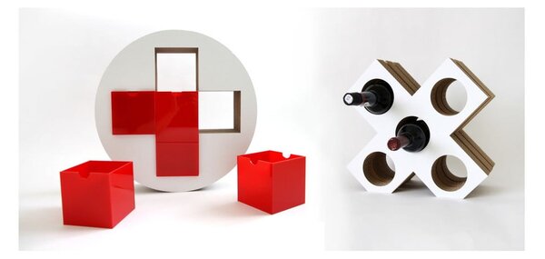 Set červené lékárničky a vinotéky Unlimited Design for kids