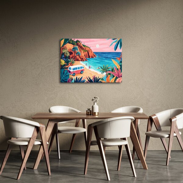 Obraz - Karavan u oceánu (70x50 cm)