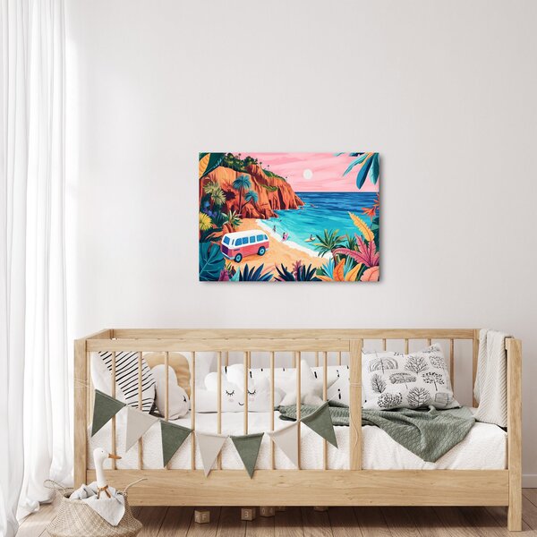 Obraz - Karavan u oceánu (70x50 cm)