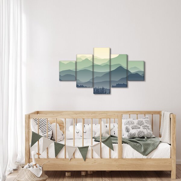 Obraz - Forest Mountain (125x70 cm)