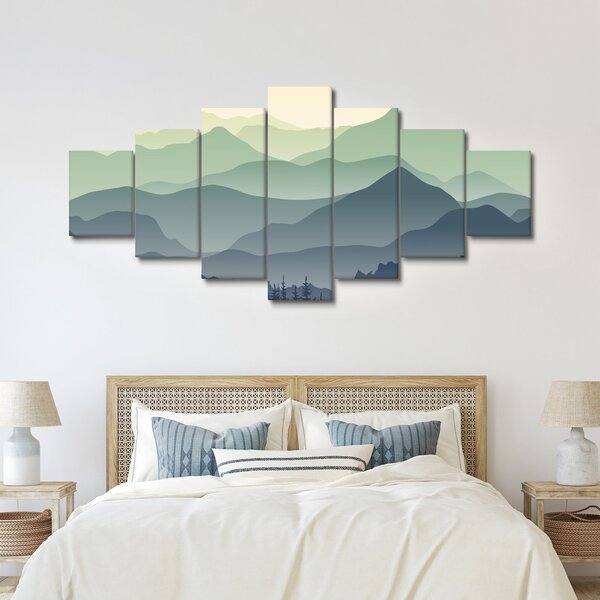 Obraz - Forest Mountain (210x100 cm)