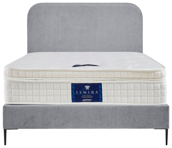 POSTEL BOXSPRING, 120/200 cm, světle šedá MID.YOU - Online Only postele, Online Only