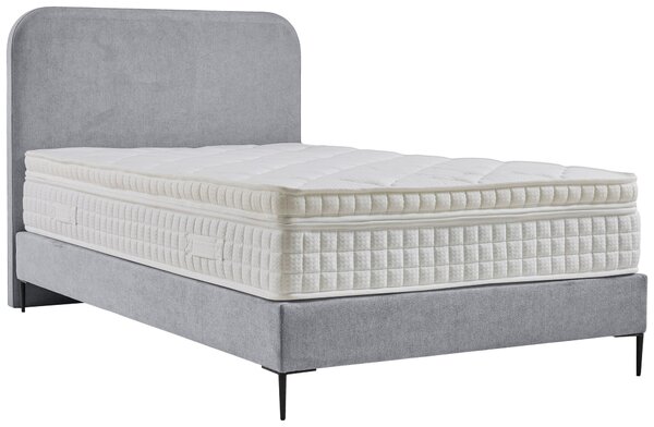 POSTEL BOXSPRING, 120/200 cm, světle šedá MID.YOU - Online Only postele, Online Only