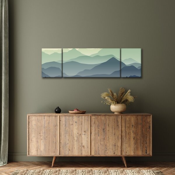 Obraz - Forest Mountain (170x50 cm)