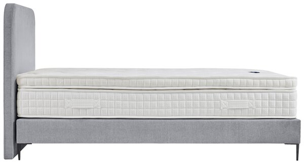 POSTEL BOXSPRING, 120/200 cm, světle šedá MID.YOU - Online Only postele, Online Only