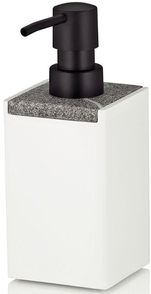 Kela Cube dávkovač mýdla 300 ml bílá-šedá 23694
